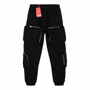 DIESEL P-Mirta-NL 0PCAK moteriškos juodos XS dydžio laisvo kirpimo kelnės su kišenėmis (RRP300) 