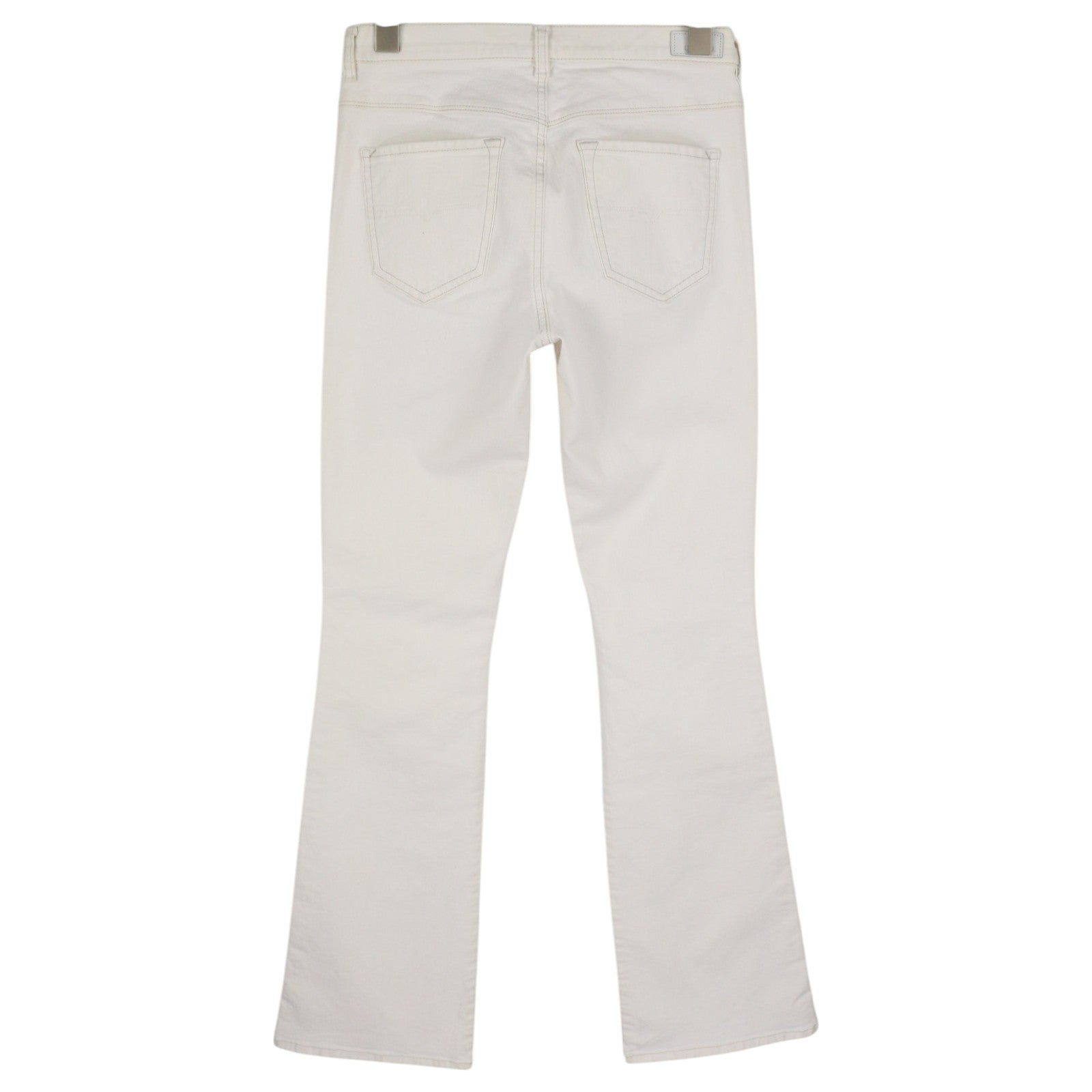 DIESEL Sandyb-Patch 0672Y Women's Jeans W27/L34 White Slim Bootcut RRP190