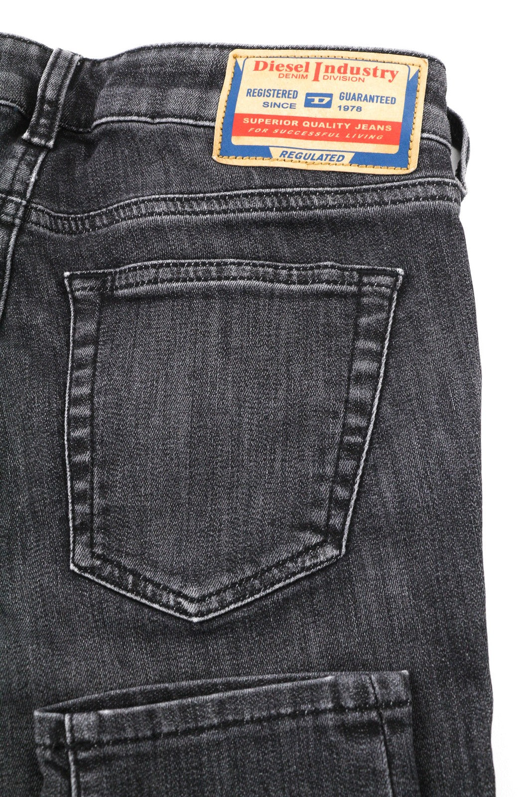 DIESEL D-Ollies Jogg Women's Jeans W24 Washed Grey Sweat Denim Slim Fit RRP275