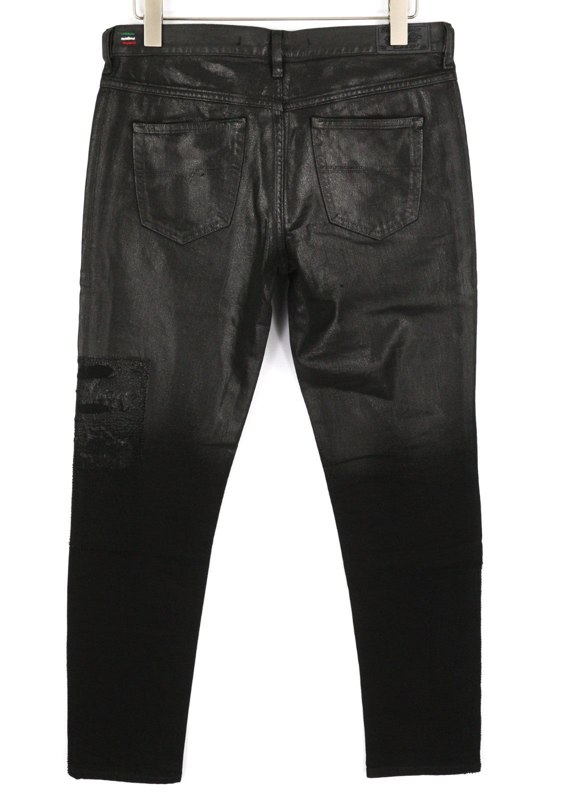 DIESEL Belthy 0856E Women's Jeans W30/L32 Coated Slim Straight Low RRP250