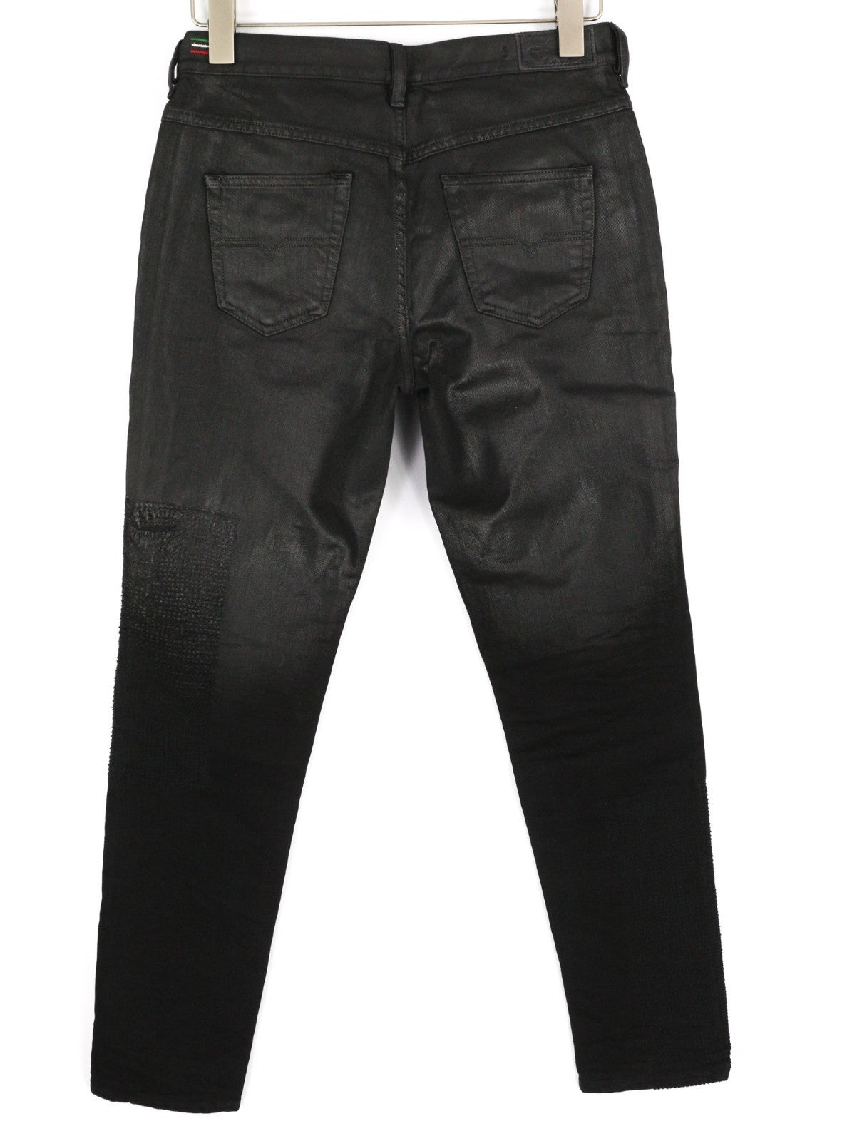 DIESEL Belthy 0856E Women's Jeans W27/L32 Coated Slim Straight Low  RRP250