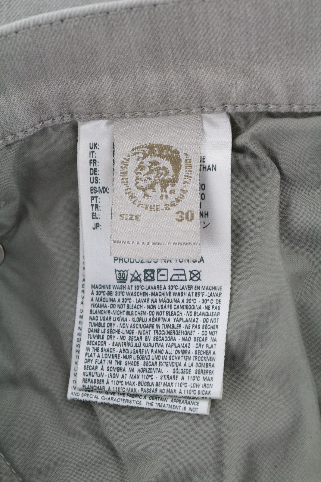 DIESEL Belthy 0676M Women's Jeans W30/L32 D.N.A. Slim Straight Stretch RRP180