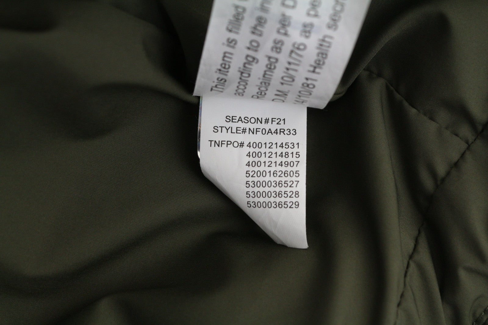 THE NORTH FACE Gotham moteriška striukė S Khaki 550 pūkinė su gobtuvu ir dygsniuota 