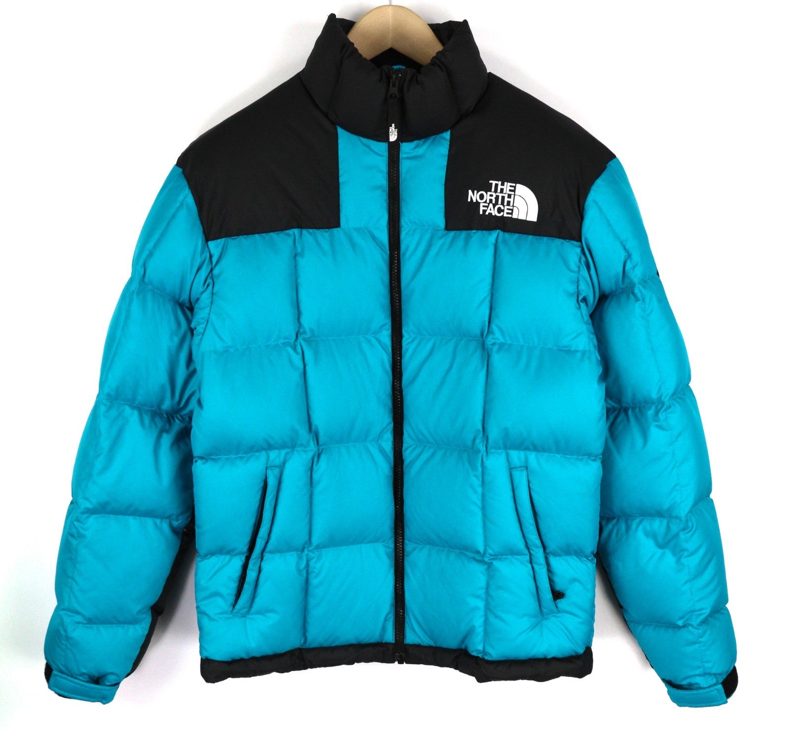 THE NORTH FACE 1990 Lhotse vyriška striukė XS, mėlyna, 700 pūkinė, dygsniuota 