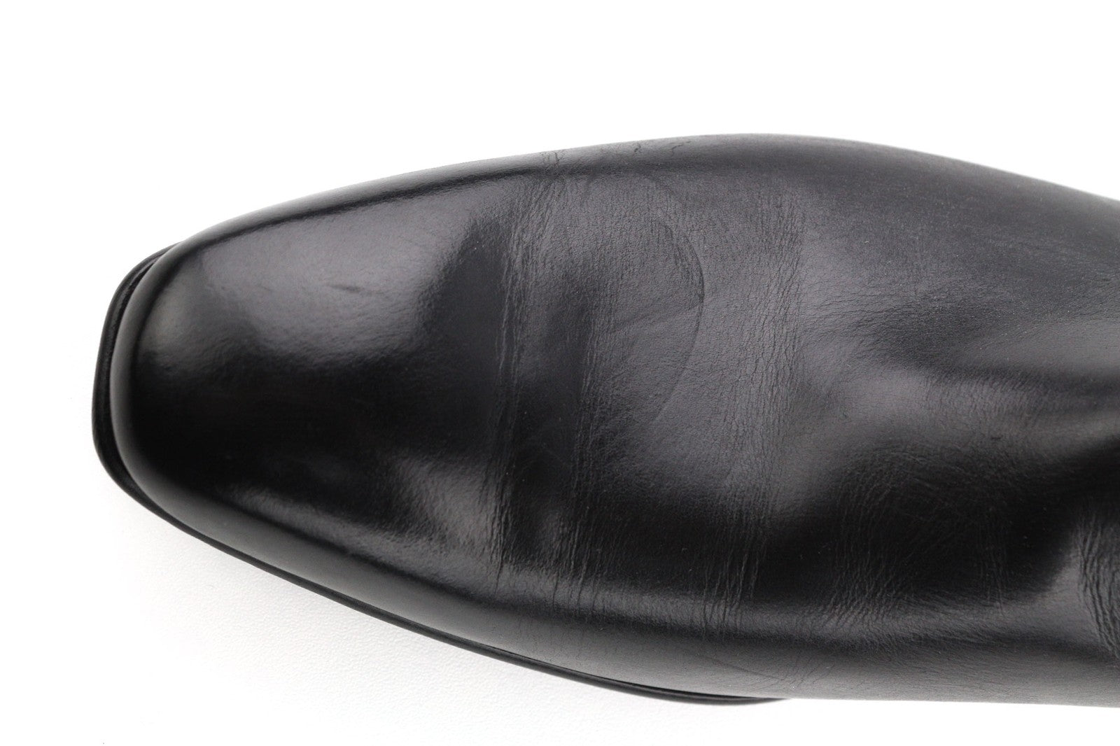 MINELLI Cayan vyriški aulinukai, juodos spalvos, UK6.5, EU40, veršiuko odos, kvadratinės nosies, užtraukiami, su kulkšnies užtrauktuku. 