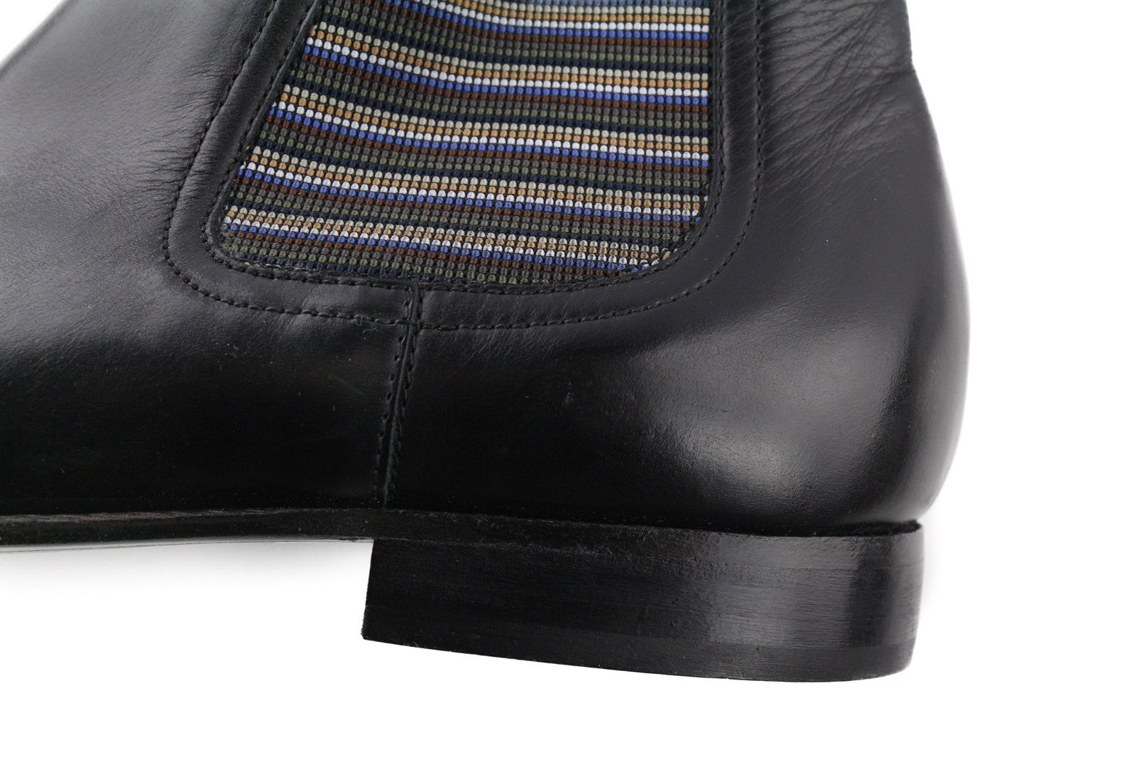 MINELLI Cayan vyriški aulinukai, juodos spalvos, UK6.5, EU40, veršiuko odos, kvadratinės nosies, užtraukiami, su kulkšnies užtrauktuku. 