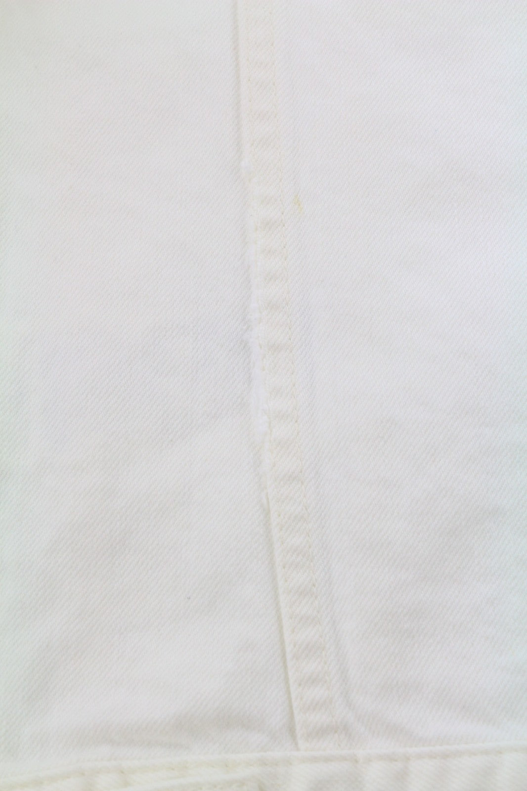 NUDIE JEANS Perry Men's Jacket S Organic White Buttoned Polo Denim Logo