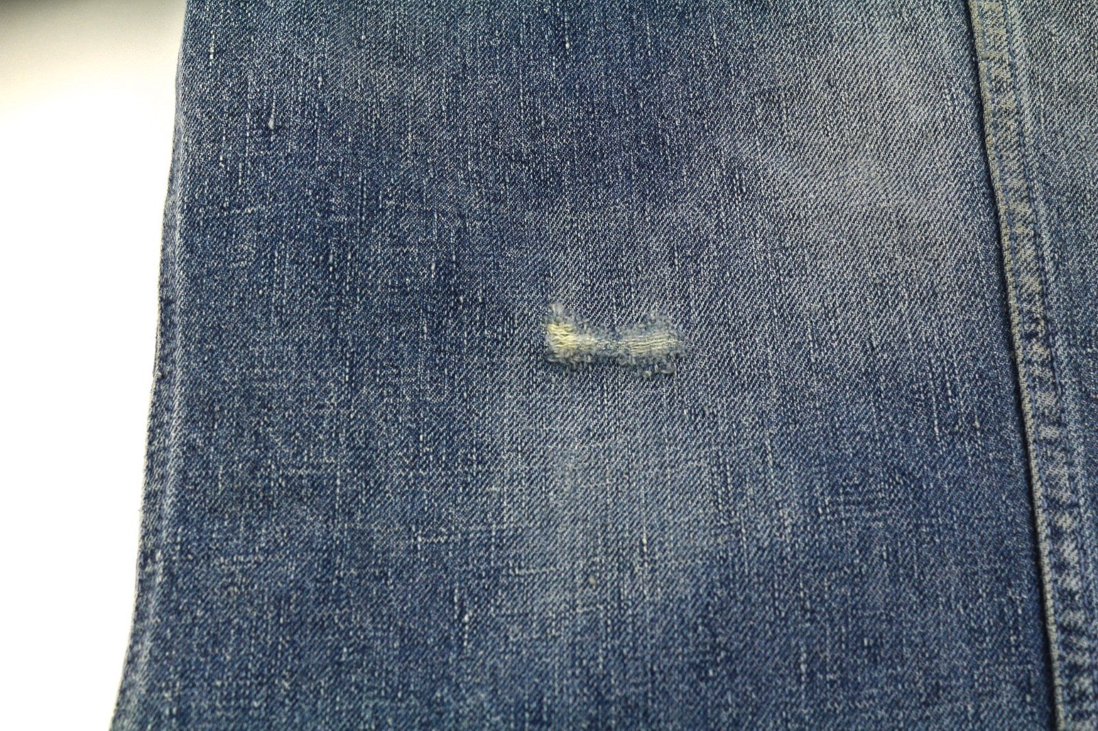 NUDIE JEANS Tryggve Men's Jacket XS Cosmic Blue Washed Buttoned Polo Logo