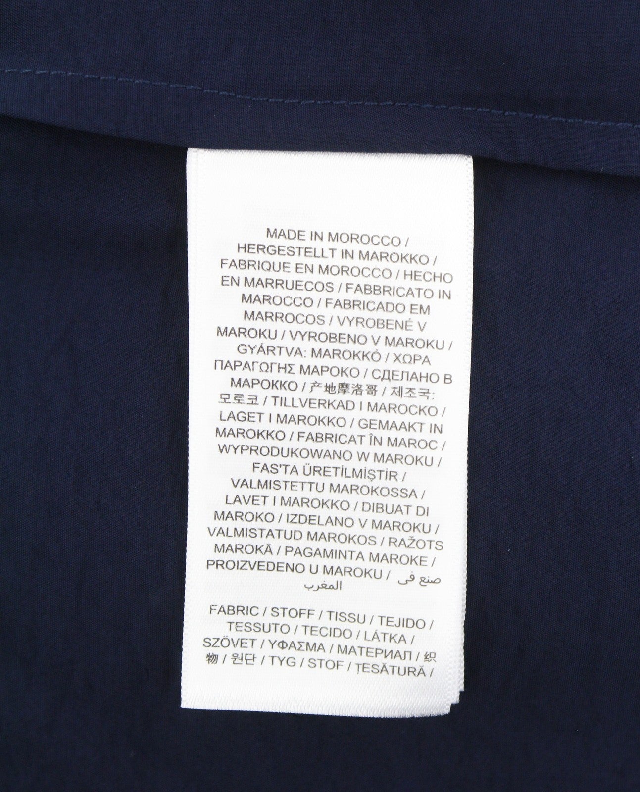 GANT Pop Over Women Blouse EU42 Classic Blue V-Neck Loose Fit Thin 3/4 Sleeves