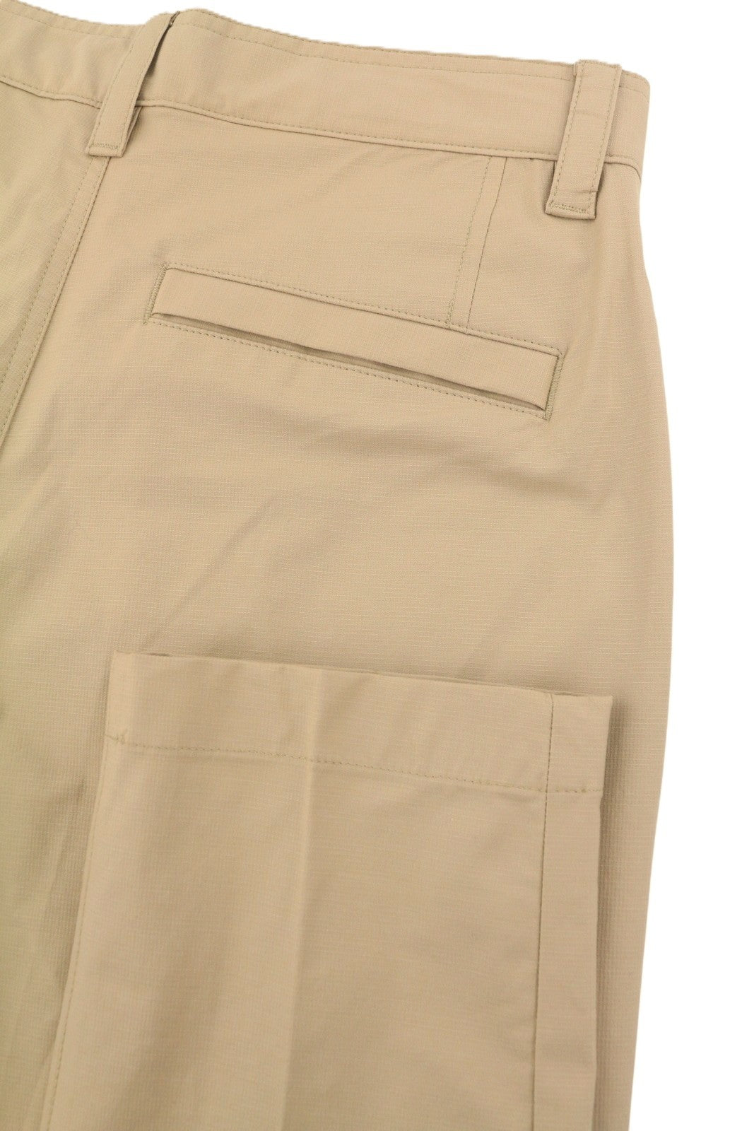 CALVIN KLEIN Men Trousers S Beige Slim Fit Zip Fly Logo Casual Chino