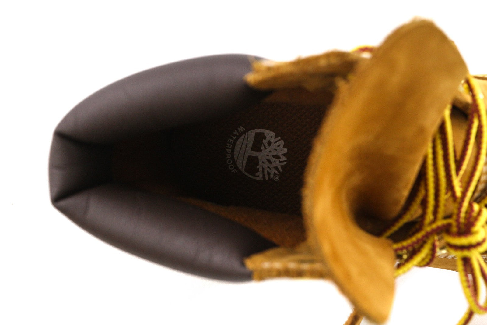 TIMBERLAND 12909-A3430 Boys Shoes EU35/35.5 Brown Leather Lace-Up Classic Boots