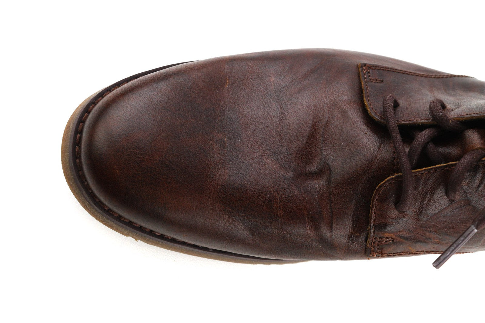 TIMBERLAND A22GK-A3619 vyriški batai EU43/43.5 tamsiai rudi odiniai laisvalaikio batai su raišteliais 