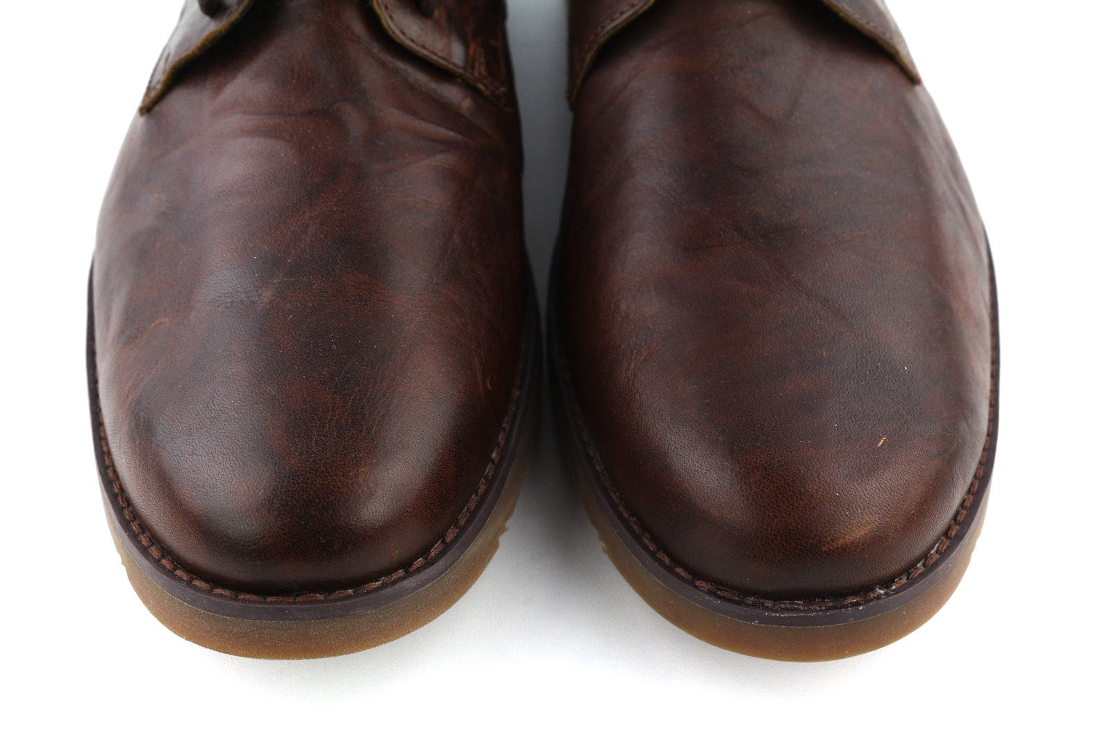 TIMBERLAND A22GK-A3619 vyriški batai EU43/43.5 tamsiai rudi odiniai laisvalaikio batai su raišteliais 