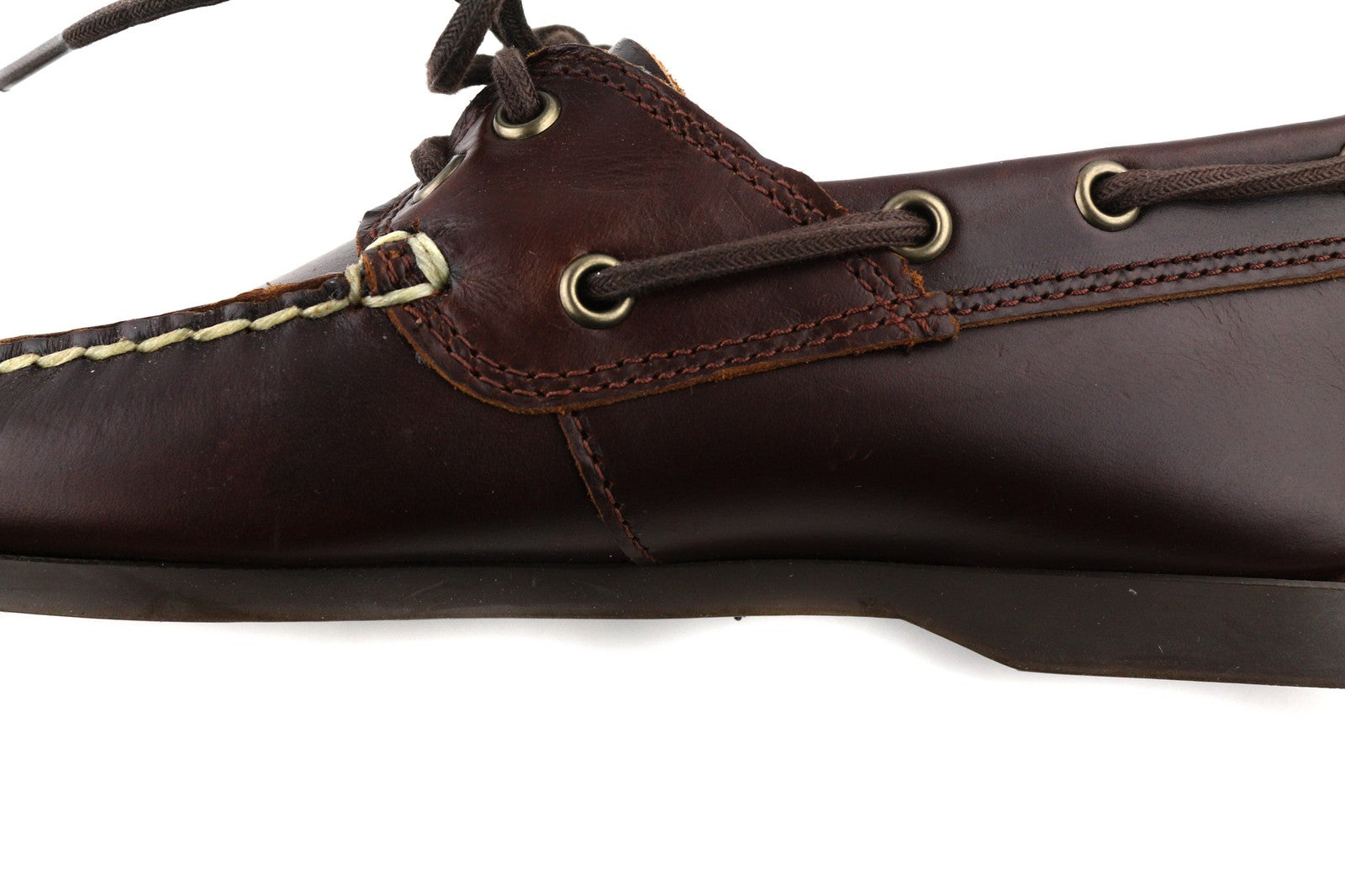 TIMBERLAND A199I-A4336 vyriški batai EU41/41.5 tamsiai rudi odiniai mokasinai žemapadžiai 