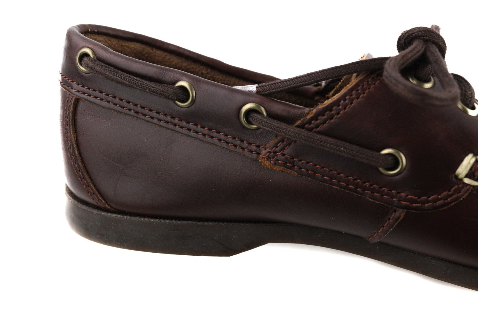 TIMBERLAND A199I-A4336 vyriški batai EU41/41.5 tamsiai rudi odiniai mokasinai žemapadžiai 