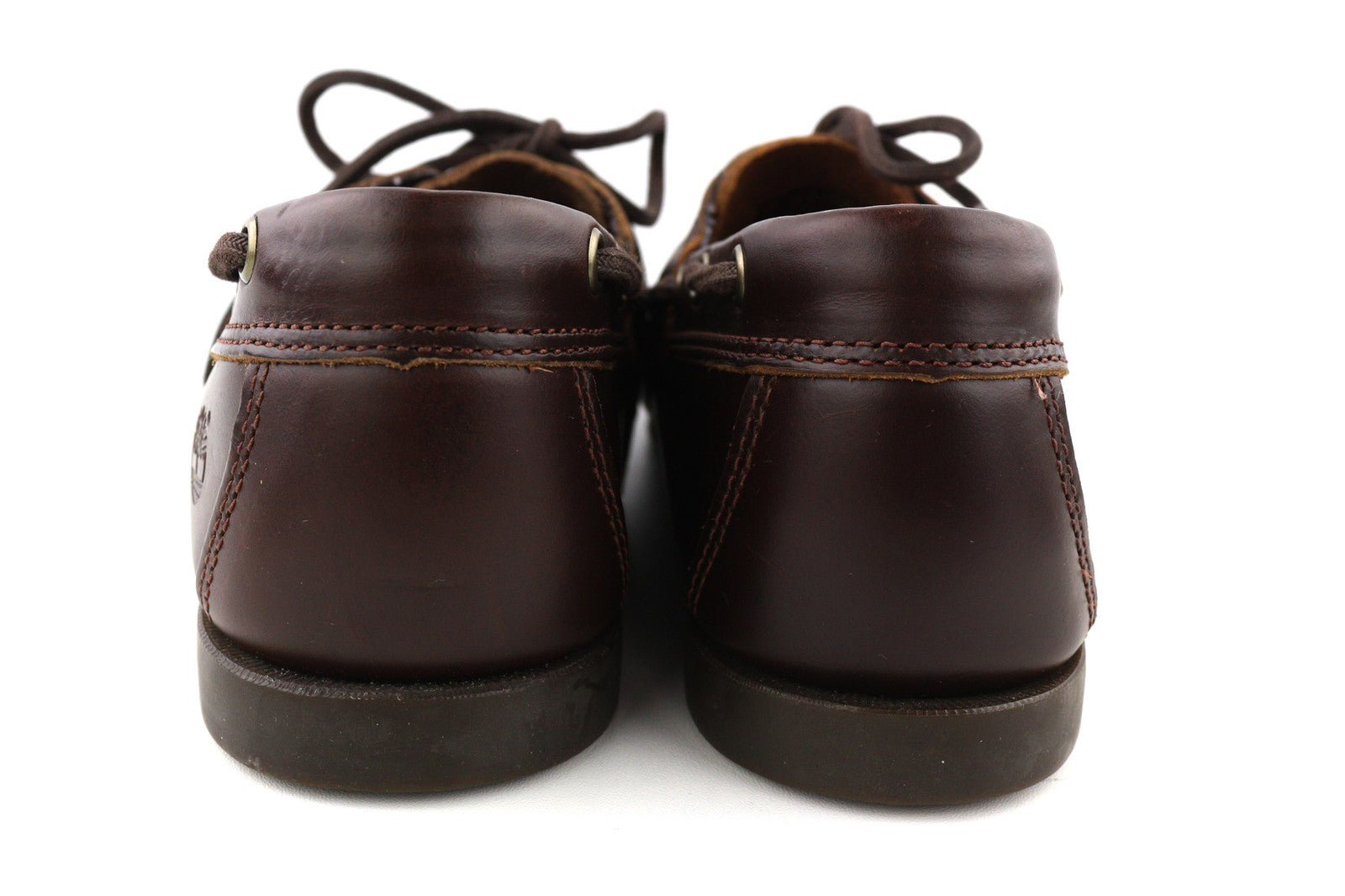 TIMBERLAND A199I-A4336 vyriški batai EU41/41.5 tamsiai rudi odiniai mokasinai žemapadžiai 