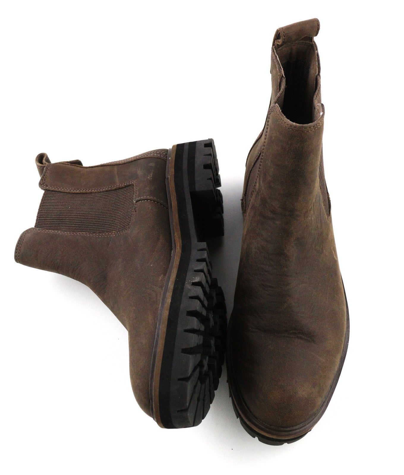 TIMBERLAND A29AH-A3919 moteriški batai EU37/37.5 tamsiai rudi laisvalaikio batai su užtrauktuku 