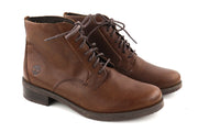 TIMBERLAND A2MKG-A6019 moteriški batai EU37.5/38 tamsiai rudi odiniai laisvalaikio batai su raišteliais 
