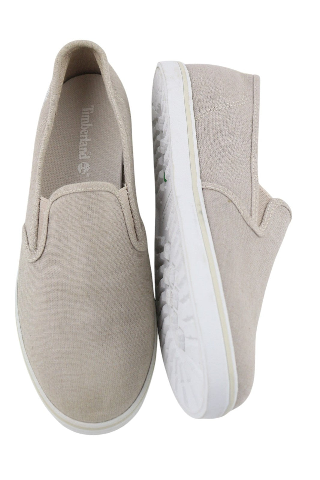 TIMBERLAND A2EXV-A57118 moteriški batai EU38/38.5 pilki tekstiliniai laisvalaikio mokasinai 