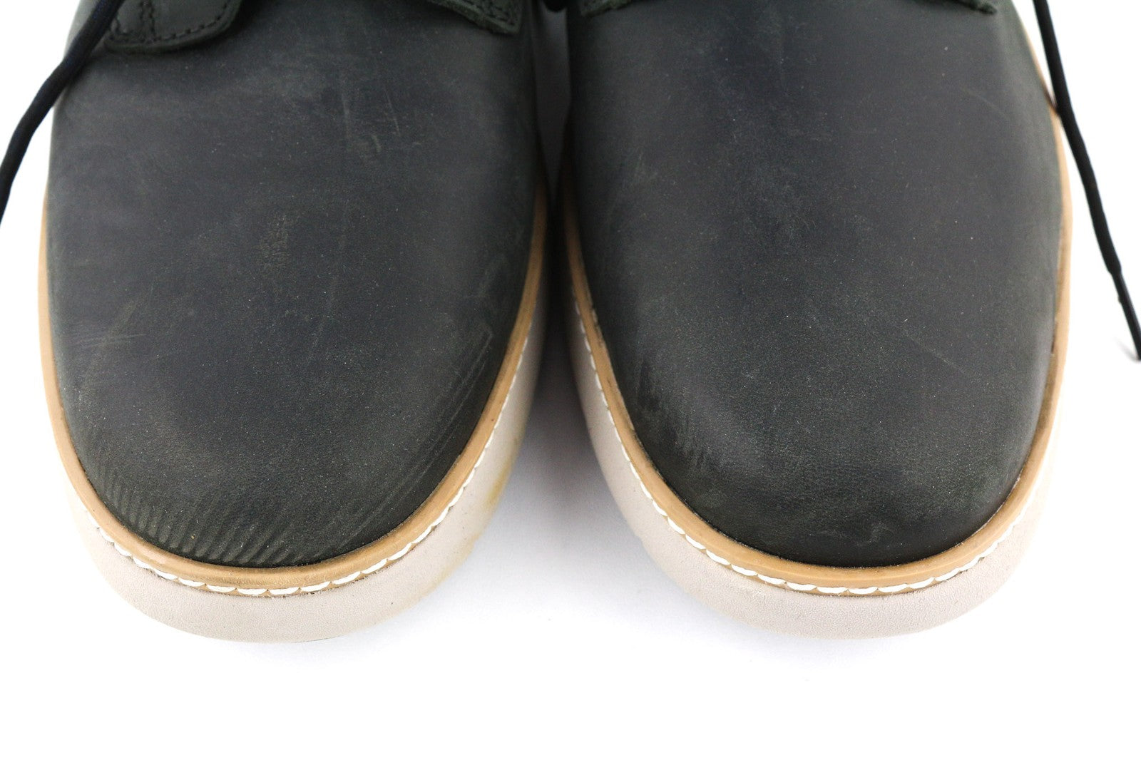 TIMBERLAND A1SQP-A4646 vyriški batai EU43.5/44.5 juodi odiniai laisvalaikio batai žemakulniai su raišteliais 