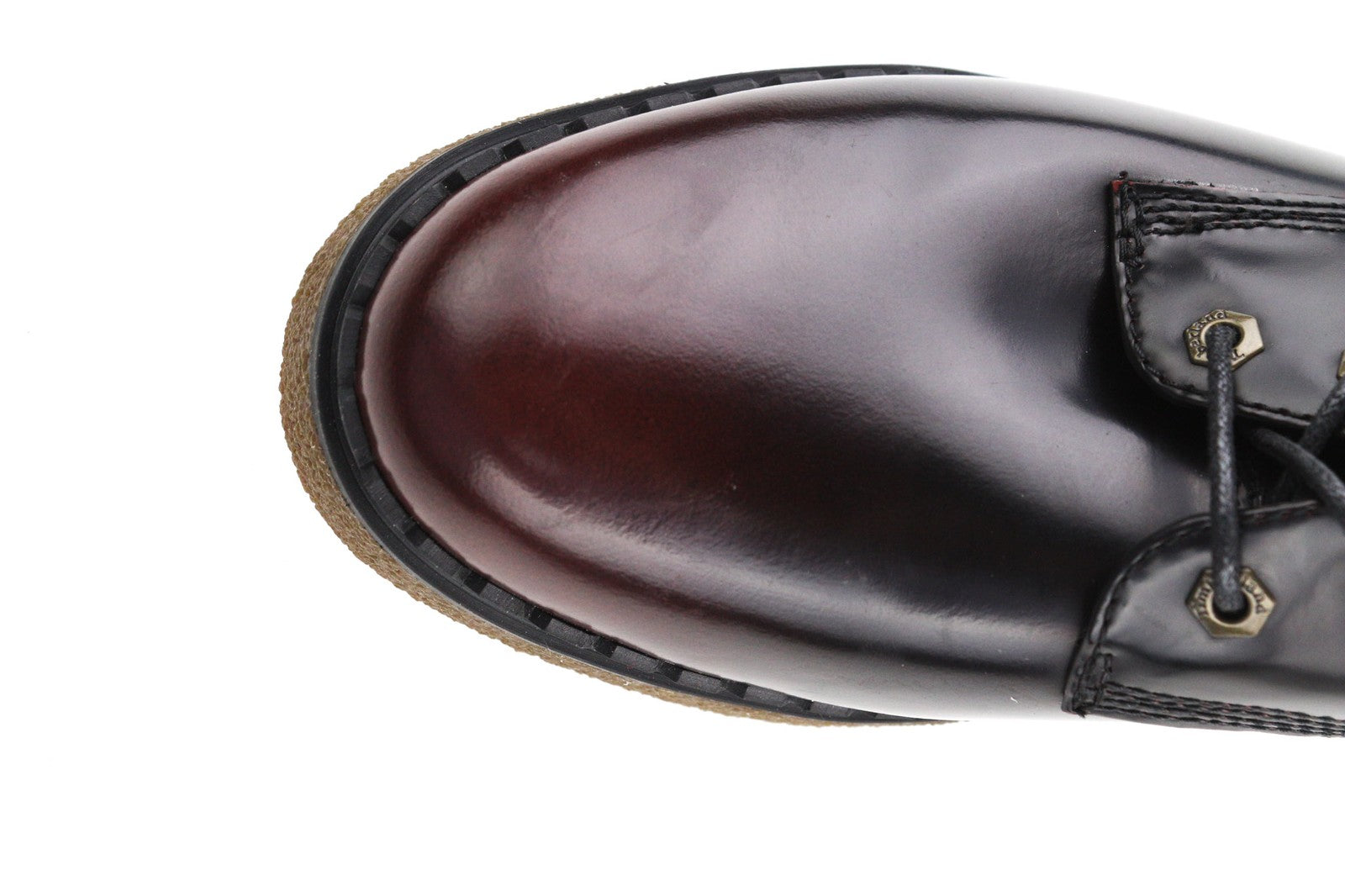 TIMBERLAND A23MS-A3750 moteriški batai EU37.5/38.5 juodi, raudoni, odiniai, žemakulniai bateliai, pora 