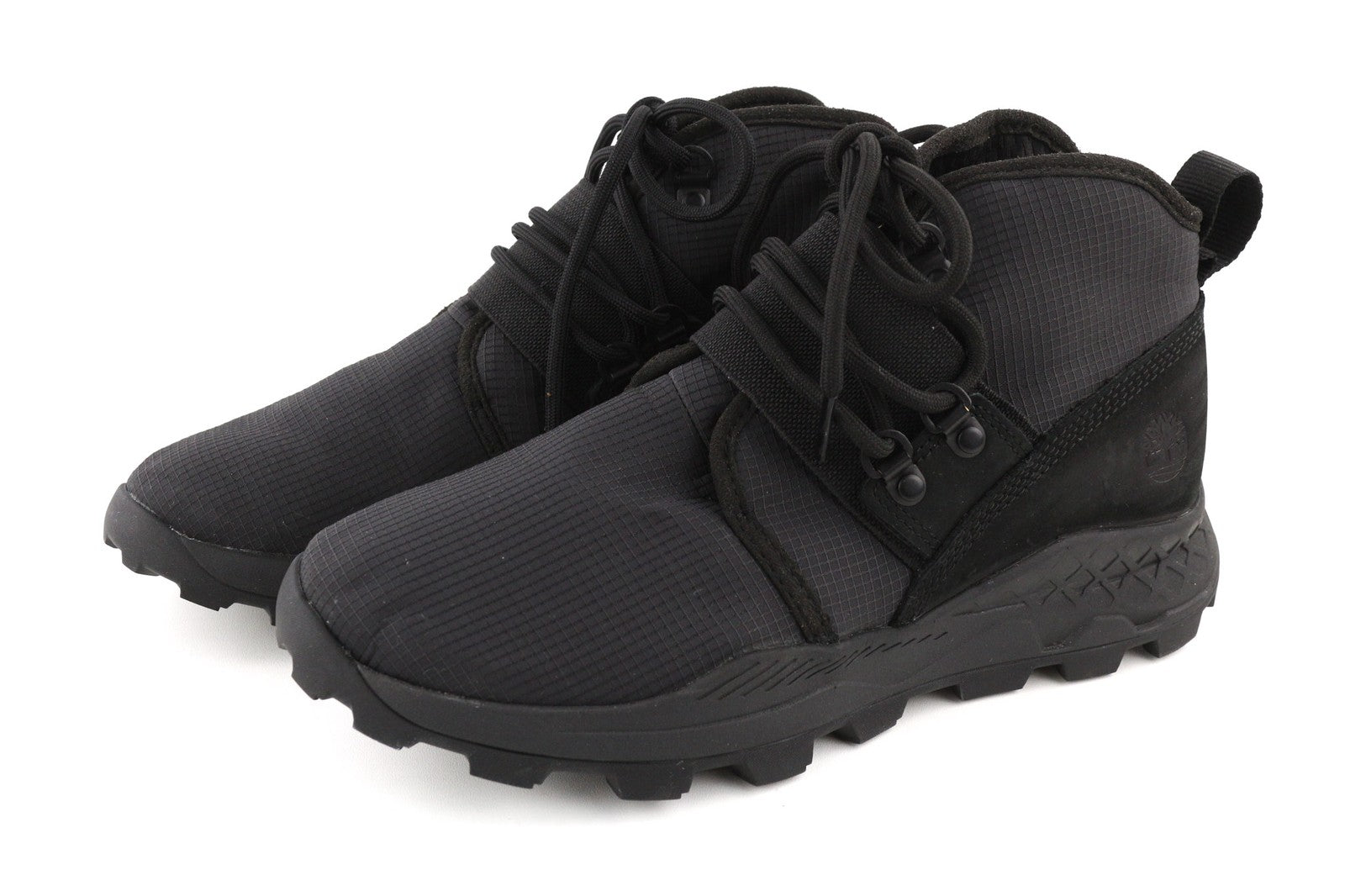 TIMBERLAND A1YY8-A3198 vyriški sportbačiai EU40/41 juodi odiniai aukštakulniai sportbačių imitacijos bateliai 