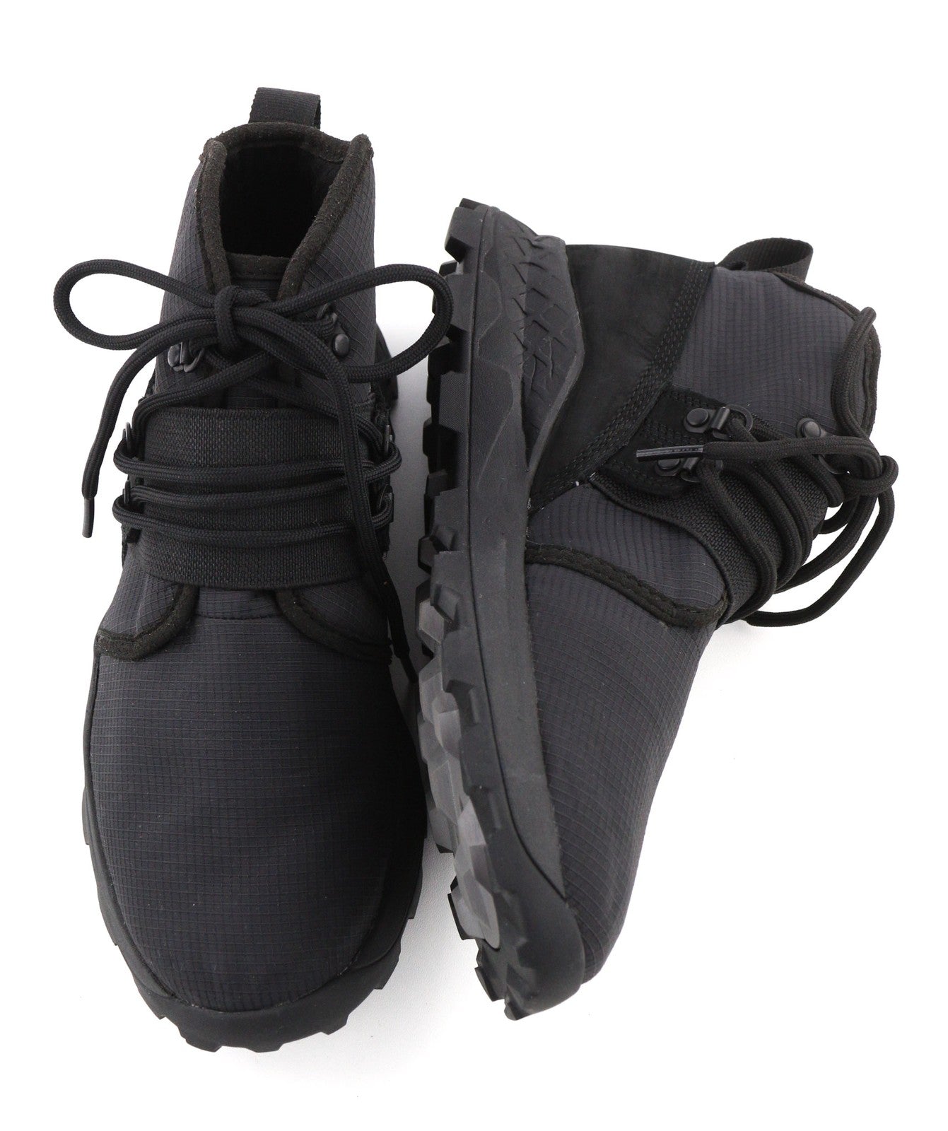 TIMBERLAND A1YY8-A3198 vyriški sportbačiai EU40/41 juodi odiniai aukštakulniai sportbačių imitacijos bateliai 