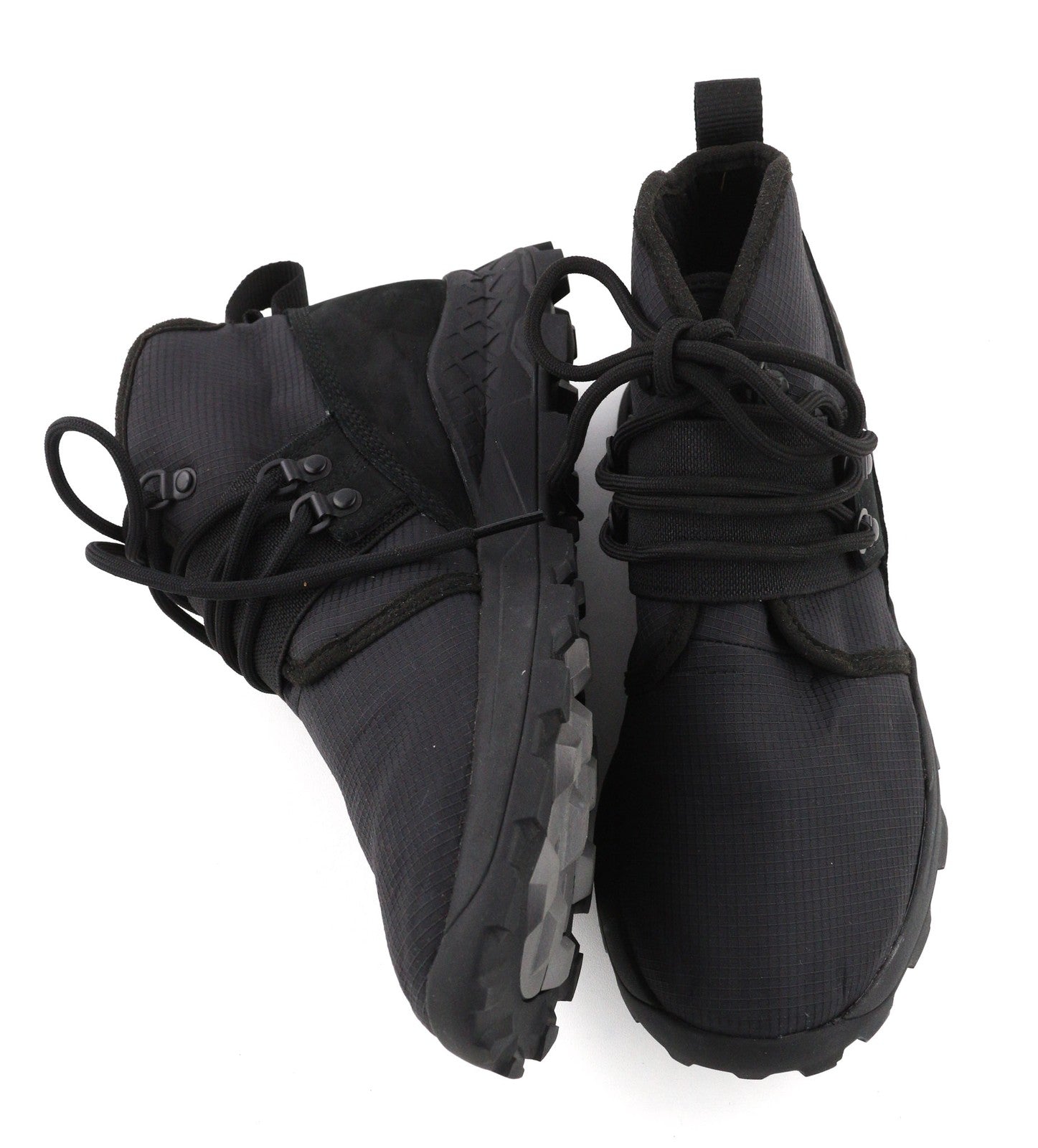 TIMBERLAND A1YY8-A3198 vyriški sportbačiai EU40/41 juodi odiniai aukštakulniai sportbačių imitacijos bateliai 