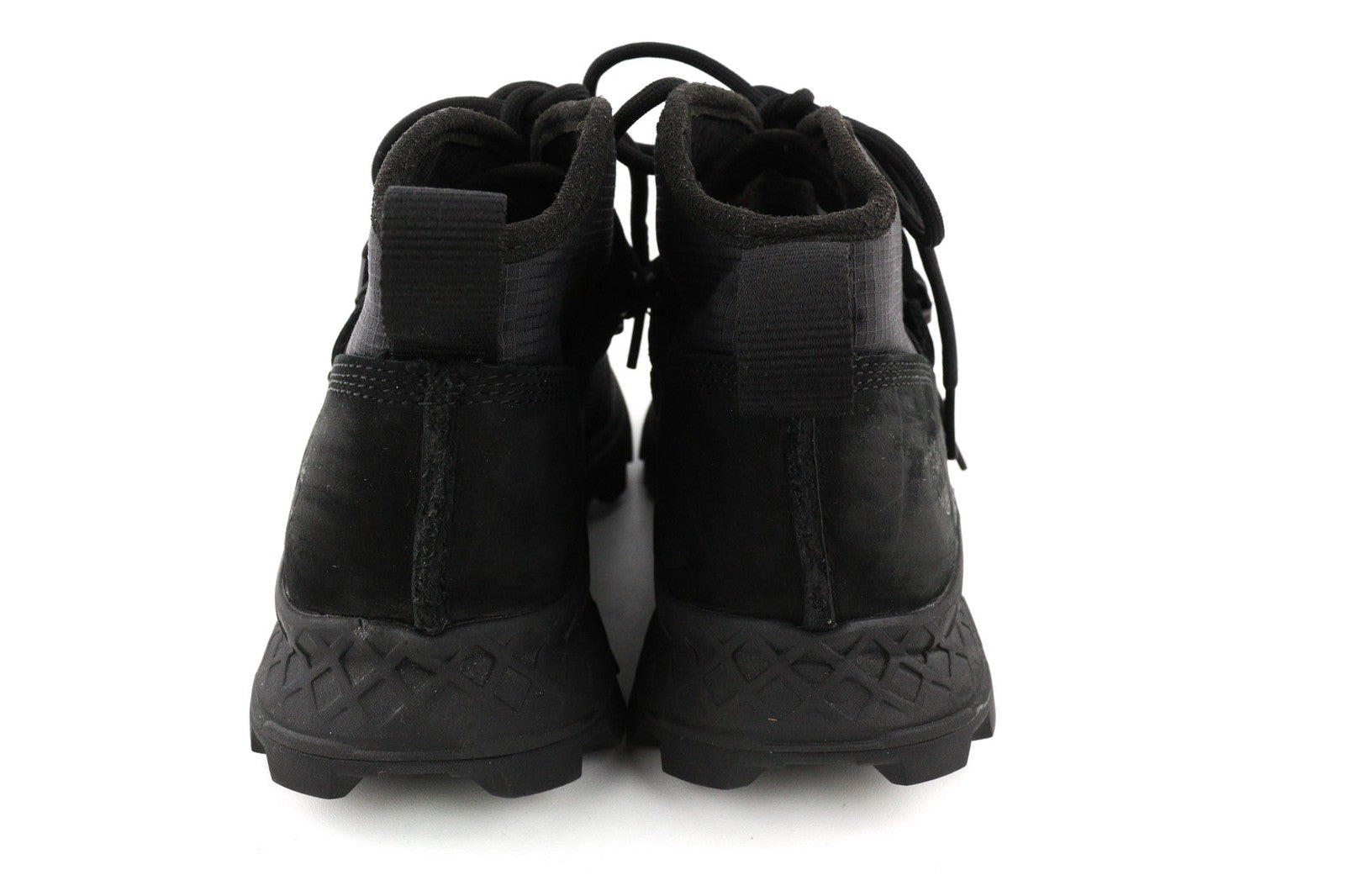 TIMBERLAND A1YY8-A3198 vyriški sportbačiai EU40/41 juodi odiniai aukštakulniai sportbačių imitacijos bateliai 