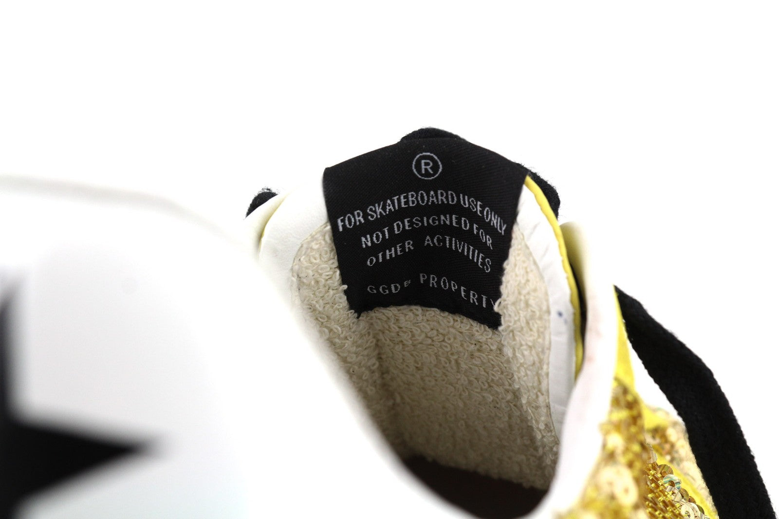 „GOLDEN GOOSE Starland“ moteriški sportbačiai, 39 dydžio, auksinės odos, blizgučiais, žema palaidinė. 