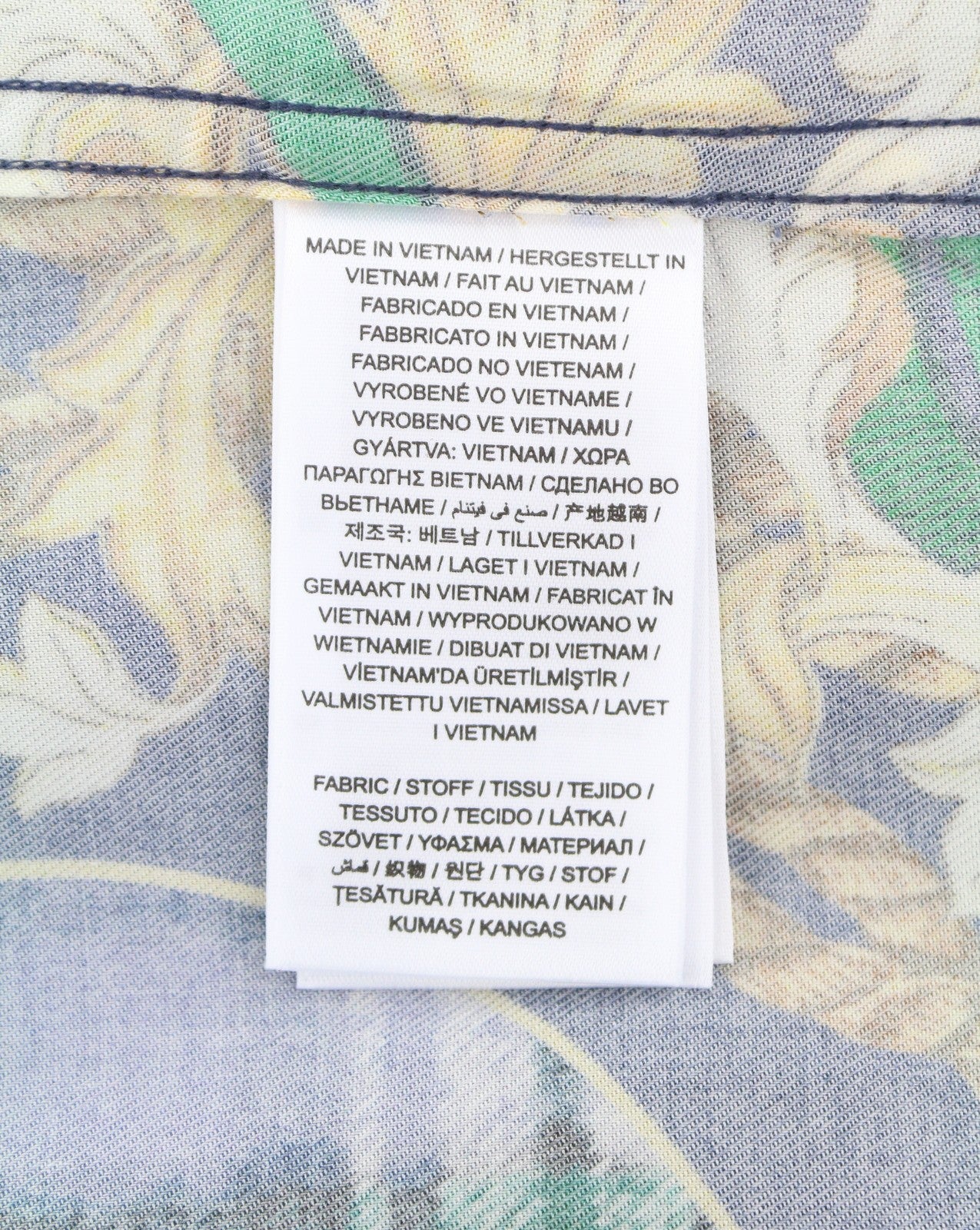 GANT Rel Chain Print Lyocell Town vyriški marškinėliai L dydžio, vakarinės mėlynos spalvos, laisvo kirpimo, laisvalaikio stiliaus 