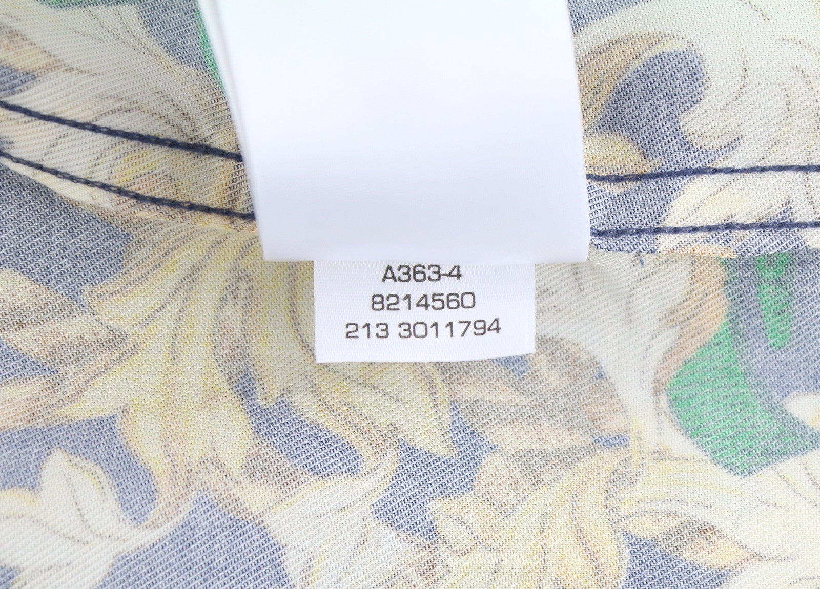 GANT Rel Chain Print Lyocell Town vyriški marškinėliai L dydžio, vakarinės mėlynos spalvos, laisvo kirpimo, laisvalaikio stiliaus 