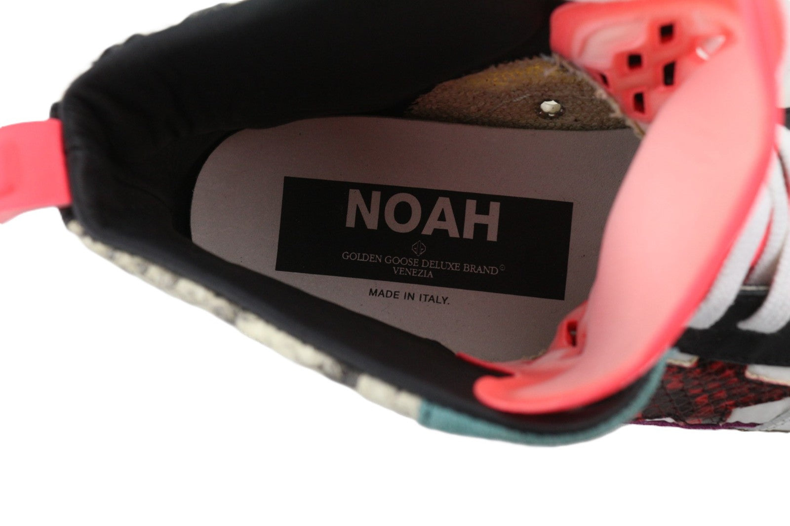 „GOLDEN GOOSE Noah“ moteriški sportbačiai, 39 m., įvairiaspalviai, odiniai, aukštakulniai, su raišteliais. 