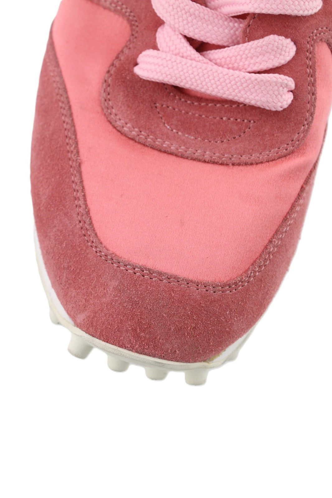 GOLDEN GOOSE Starland Women Trainers EU39 Pink Leather Low-Top Casual