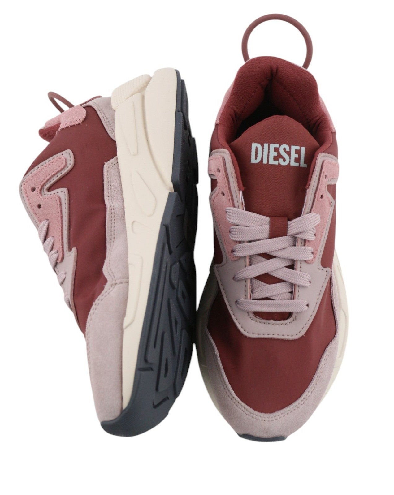 DIESEL S-Serendipity moteriški sportbačiai, 35.5 dydis, rožiniai, žemakulniai, laisvalaikio stiliaus, su raišteliais, RRP 150 