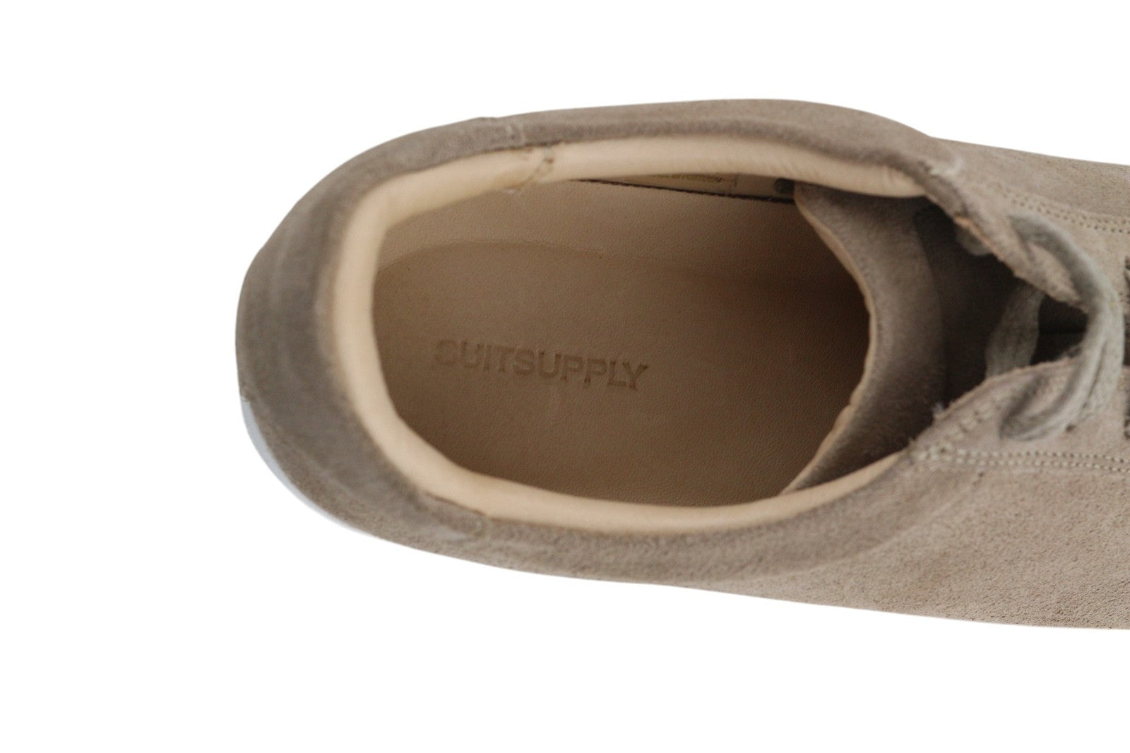 SUITSUPPLY Men Shoes EU40 Brown Leather Low-Top Casual Laced Sneaker Style