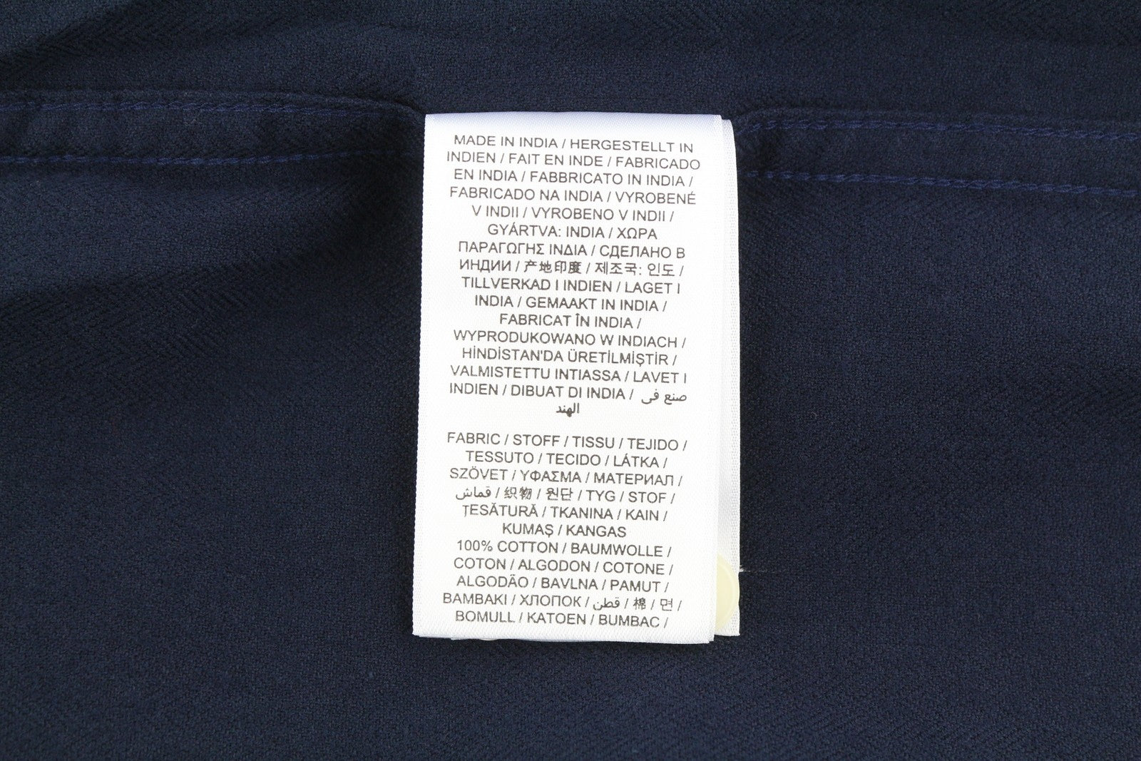 GANT Reg Herringbone flaneliniai vyriški marškinėliai L dydžio, vakaro mėlyna, su sagomis žemyn iškirpte, laisvalaikio stiliaus