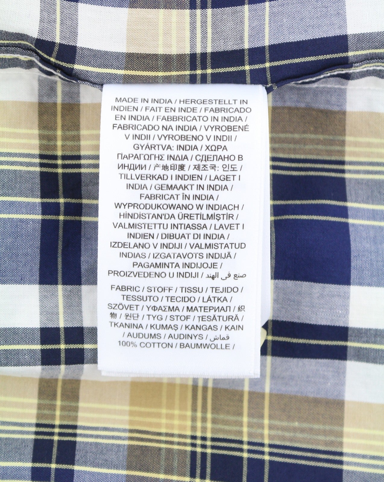 GANT Reg Washed Poplin Check vyriški marškinėliai L dydžio lazdyno medžio smėlio spalvos su sagomis žemyn iškirpte laisvalaikio stiliumi