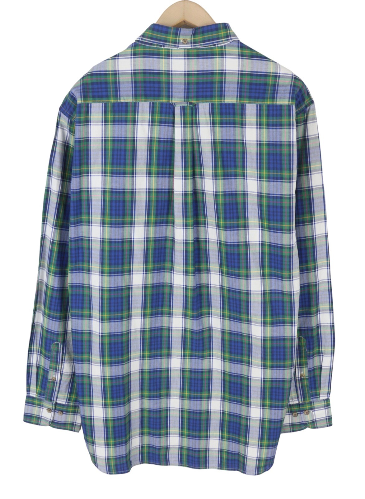 GANT raudoni languoti vyriški marškinėliai su sagomis, 2XL dydžio, prabangiai žali languoti marškinėliai.