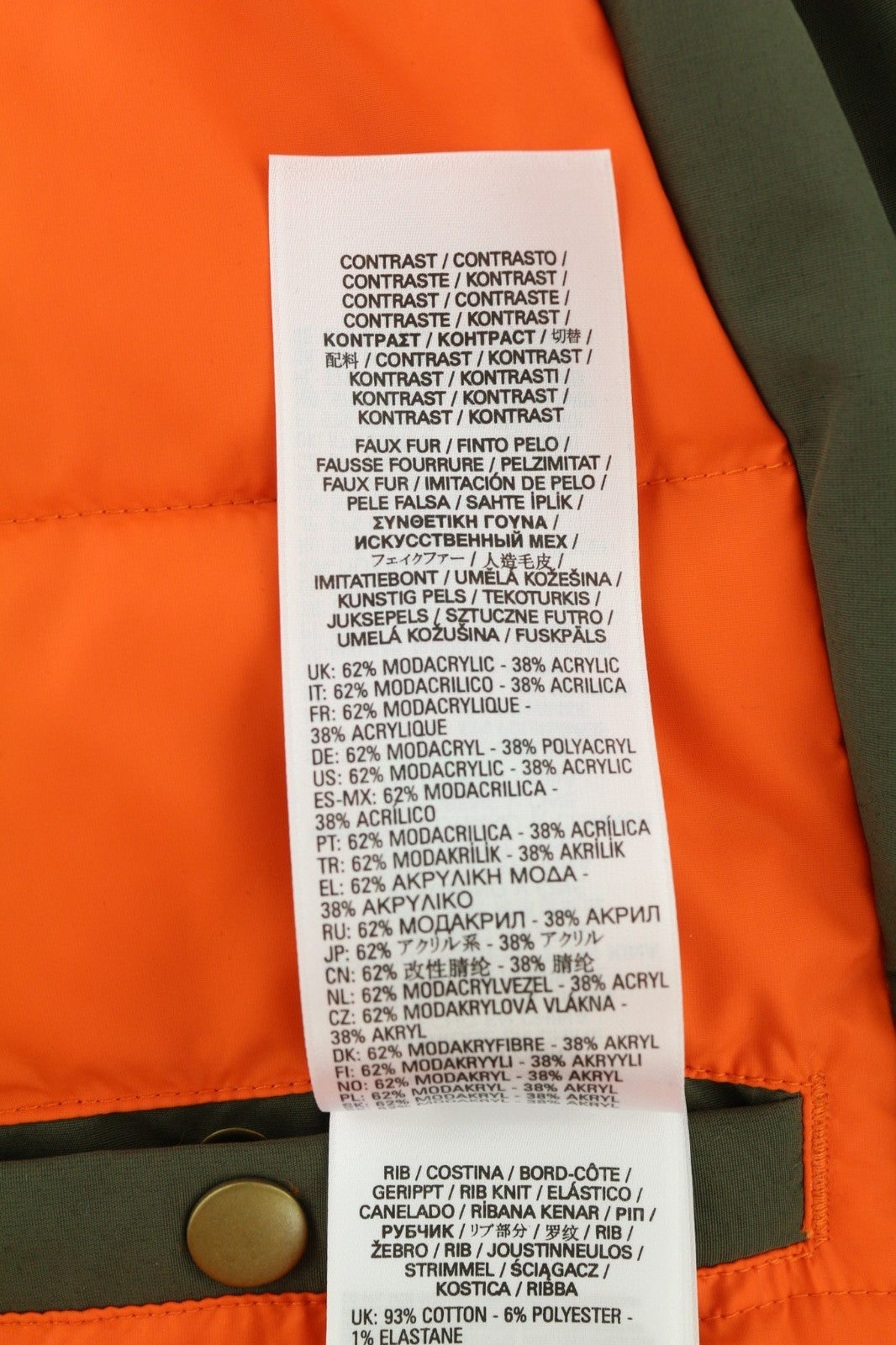 DIESEL V-Colby vyriška striukė, žalia, su gobtuvu ir paminkštinta, vidutinio ilgio, RRP395 