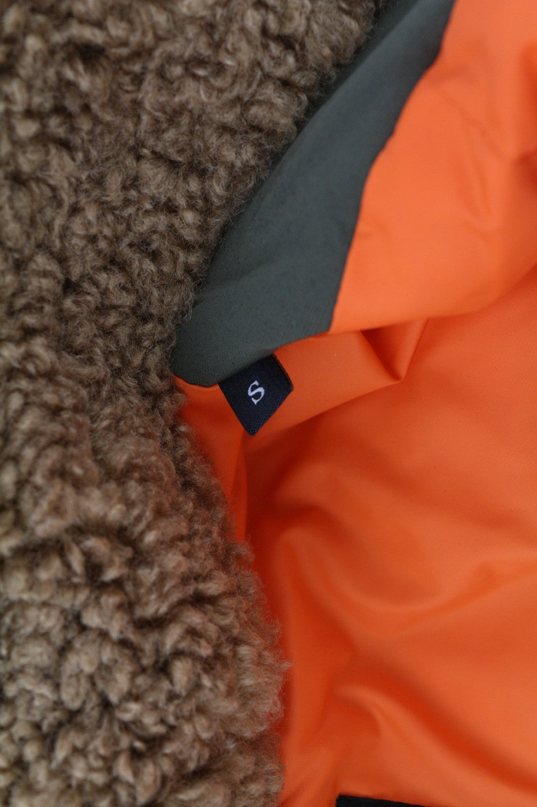 DIESEL V-Colby Men's Jacket S Khaki Green Hooded Parka Insulated RRP395