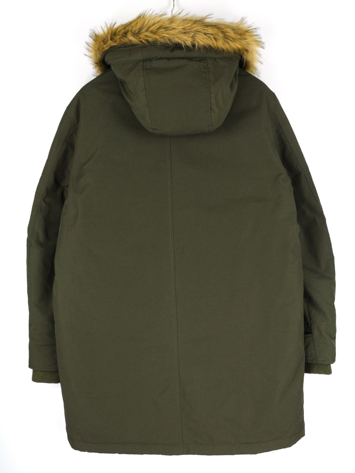 DIESEL V-Colby Men's Jacket S Khaki Green Hooded Parka Insulated RRP395