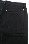 Black Cotton Trousers