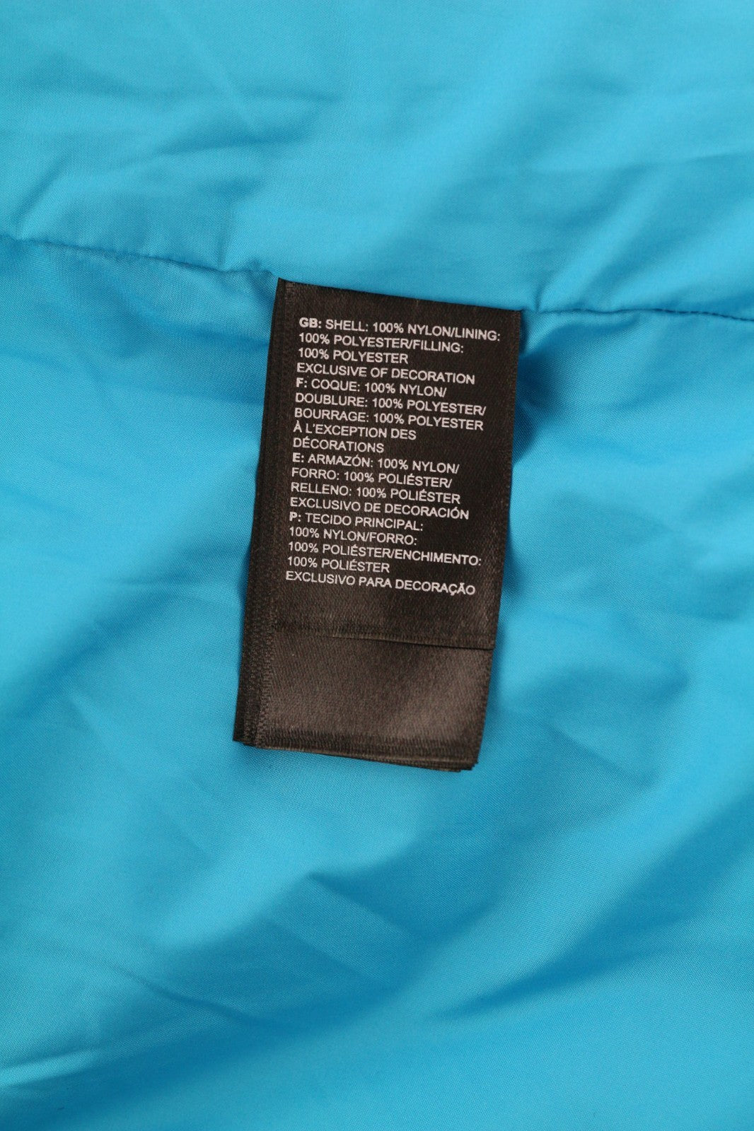 THE NORTH FACE Himalayan Men Jacket M Blue Quilted Puffer High Neck Insulated