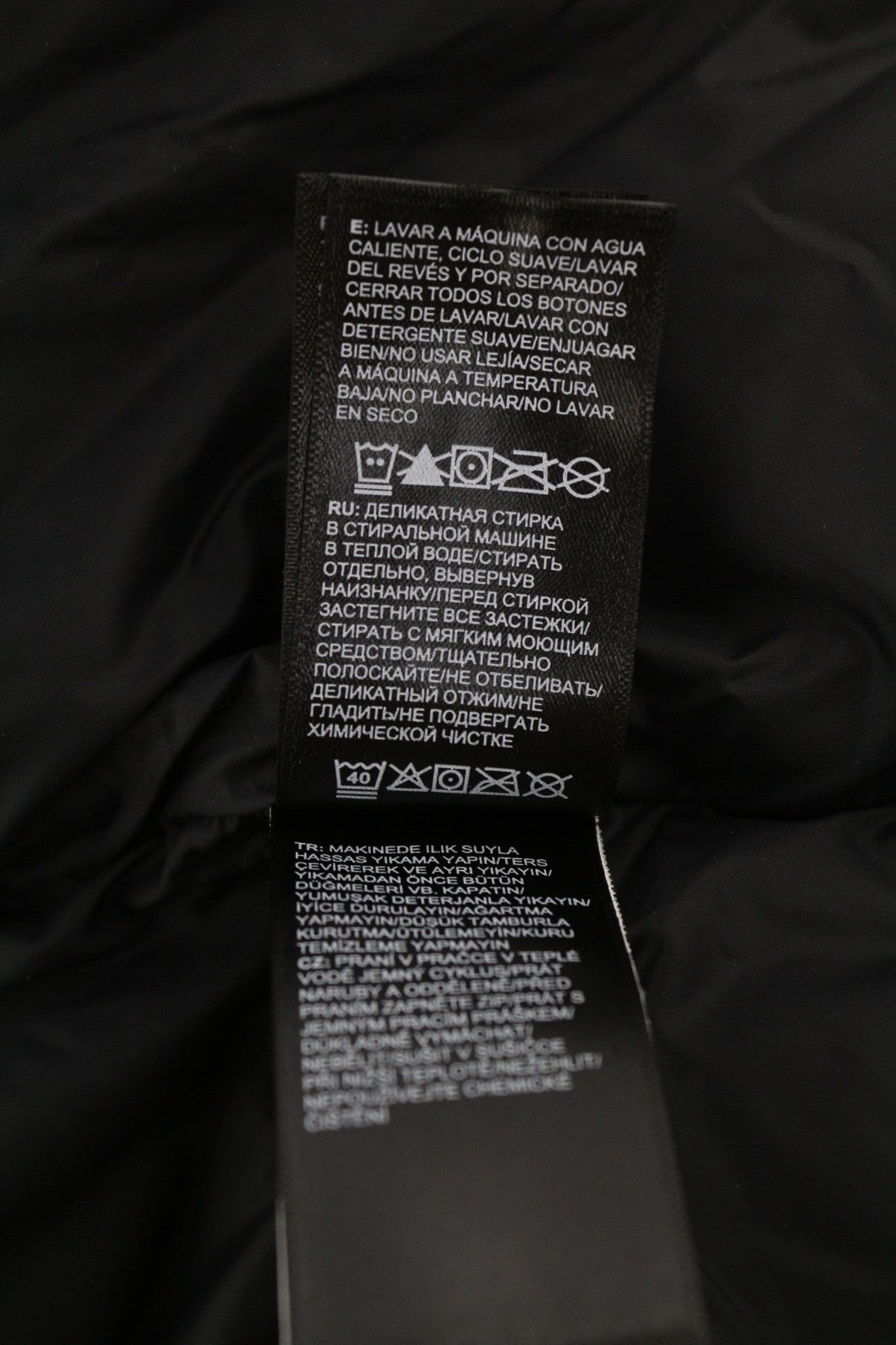 THE NORTH FACE Diablo Down Men Jacket XL Black 700 Down Quilted Puffer Coat