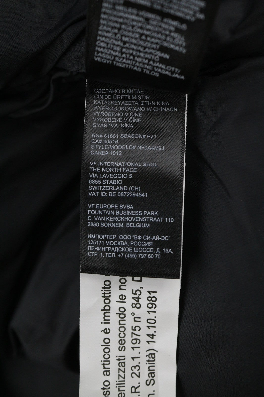 THE NORTH FACE Diablo Down Men Jacket XL Black 700 Down Quilted Puffer Coat