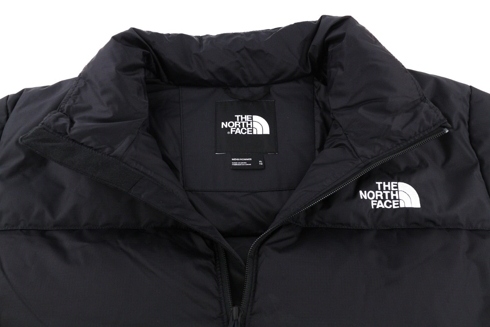 THE NORTH FACE Diablo Down Men Jacket XL Black 700 Down Quilted Puffer Coat