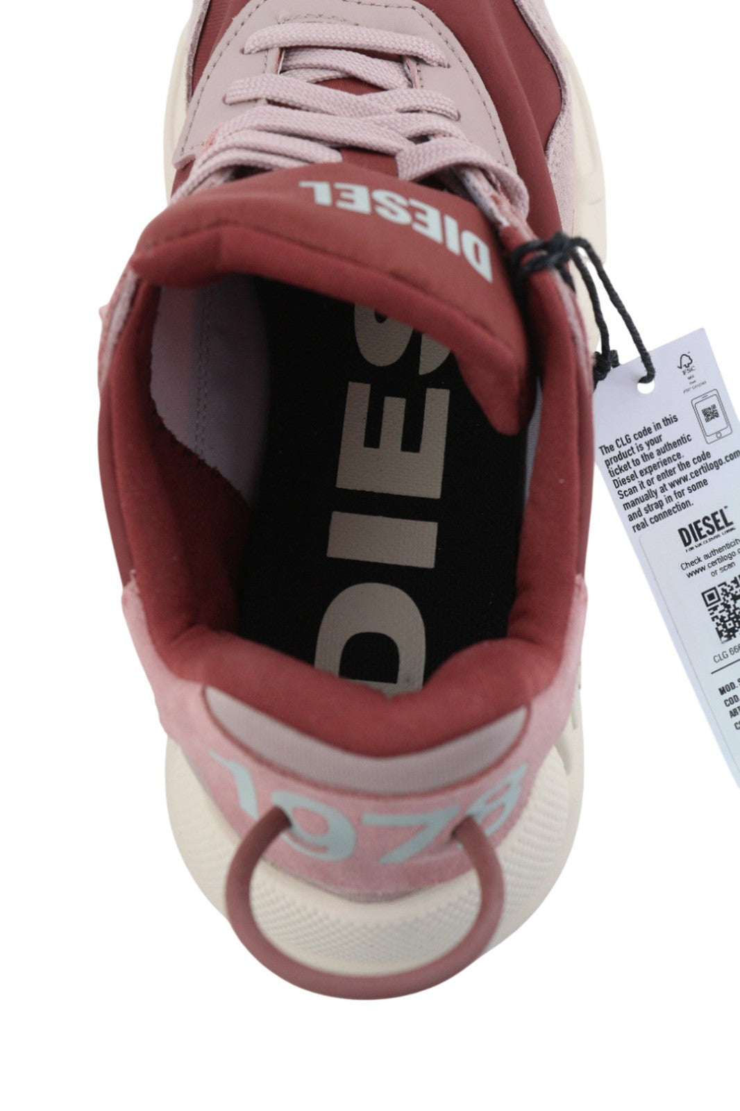 DIESEL S-Serendipity LC moteriški sportbačiai su raišteliais, UK3.5, EU35.5, violetiniai 