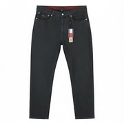 TOMMY HILFIGER Ryan Men Jeans W32/L32 Black Regular Straight Fit Zip Fly Denim