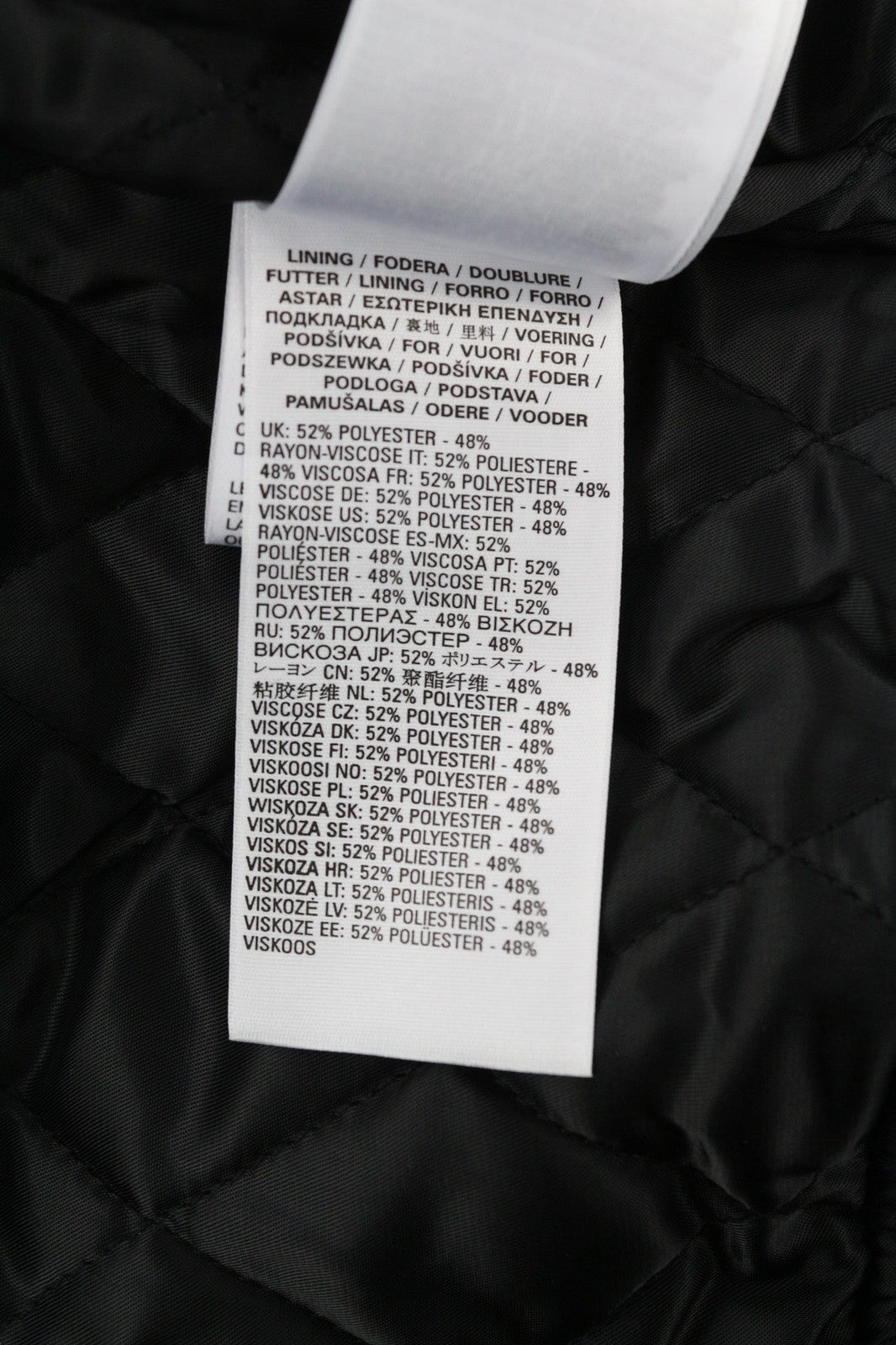 DIESEL G-Feijoa moteriška striukė S, juoda, dengta, izoliuota, polo apykakle, RRP395